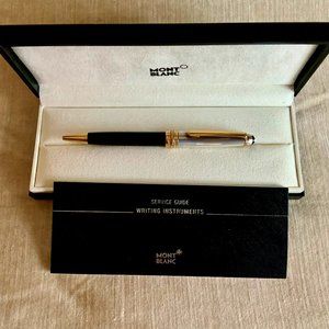 SOLD - MONTBLANC Meisterstuck Doue Sterling Silver Ballpoint Pen - SOLD